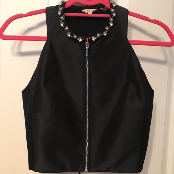 Rebecca Taylor Crop Top - Picture 1 of 8